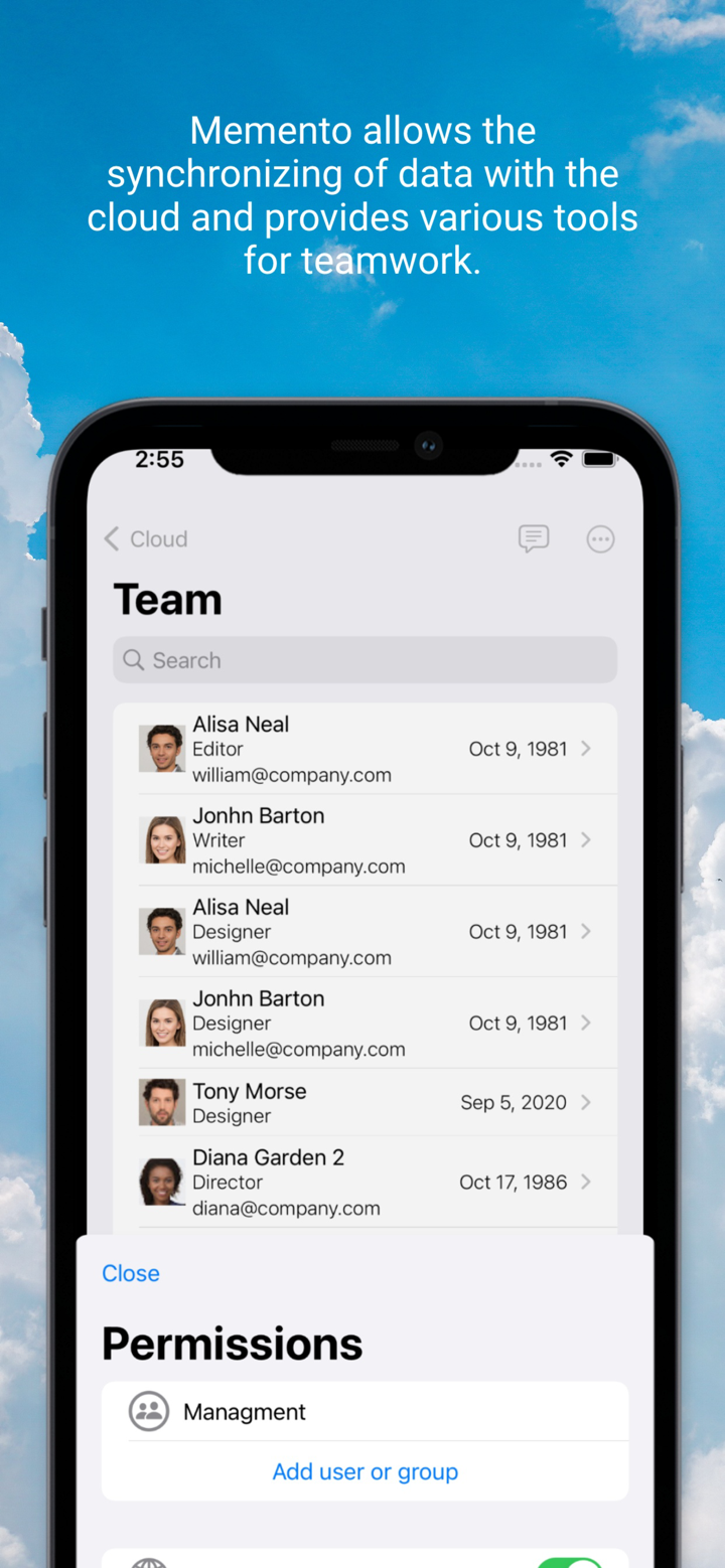Memento Database screenshot 5