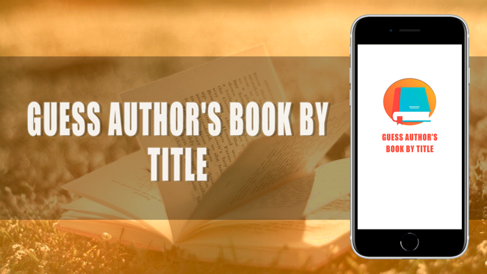 Guess authors book by title