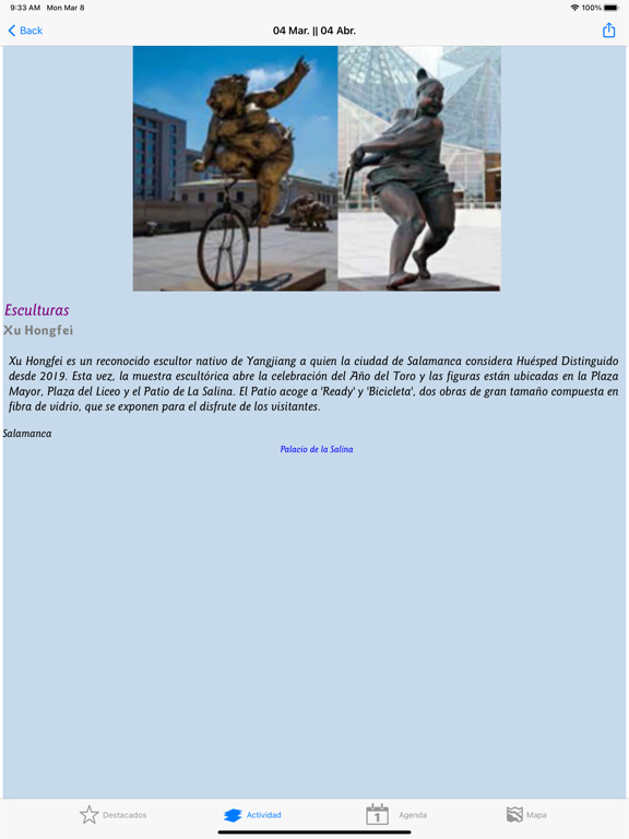 Screenshot #6 pour AgendaCulturalSalamanca