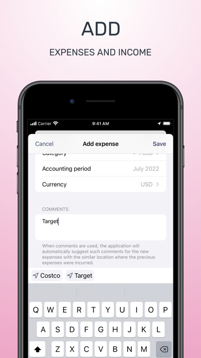 Budget - Money Tracking Screenshot