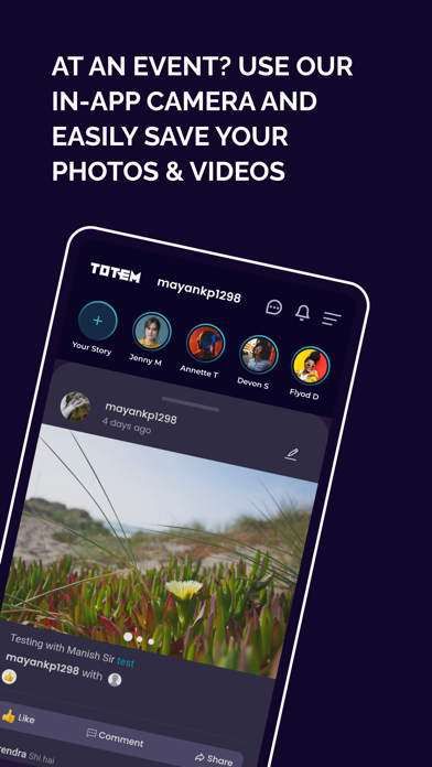 Totem: Concert Sharing Screenshot