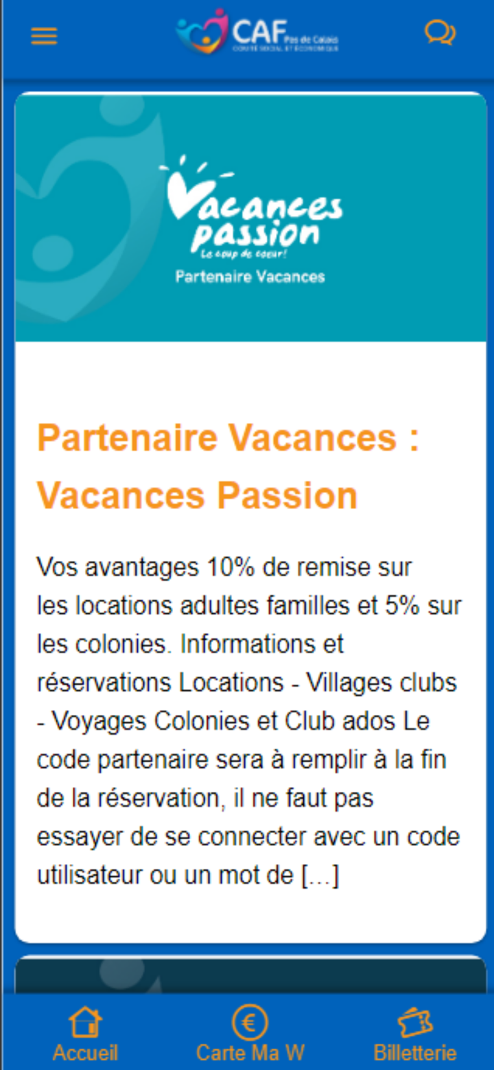 CSE CAF Pas-de-Calais screenshot 7