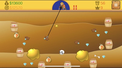 Gold Miner Classic Game Screenshot