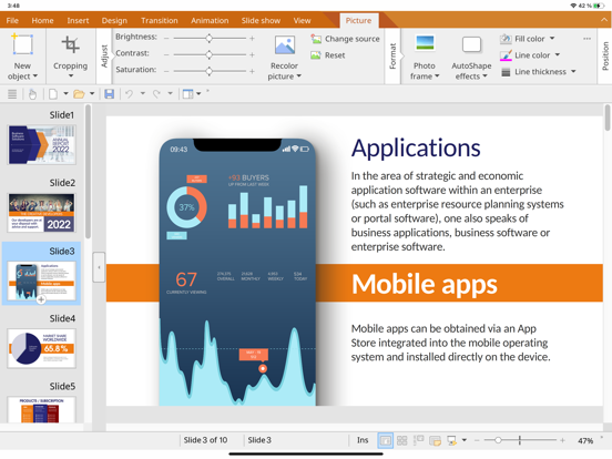 SoftMaker Presentations screenshot 2