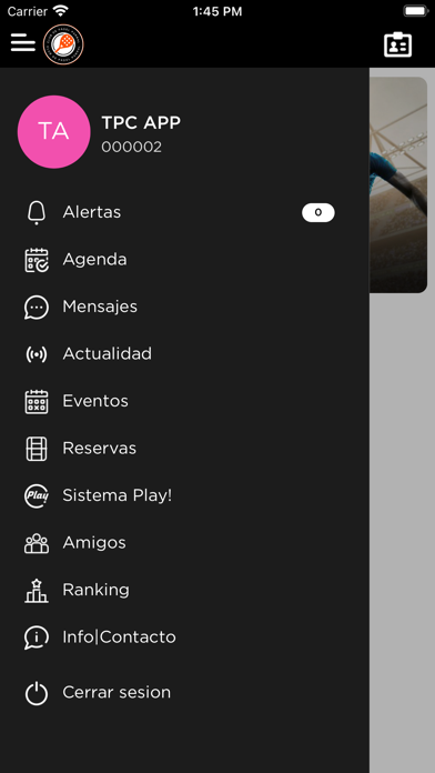 Club de Padel Parral Screenshot