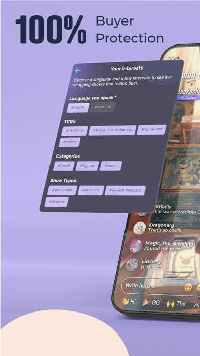 Gavel - TCG Live Auctions Screenshot