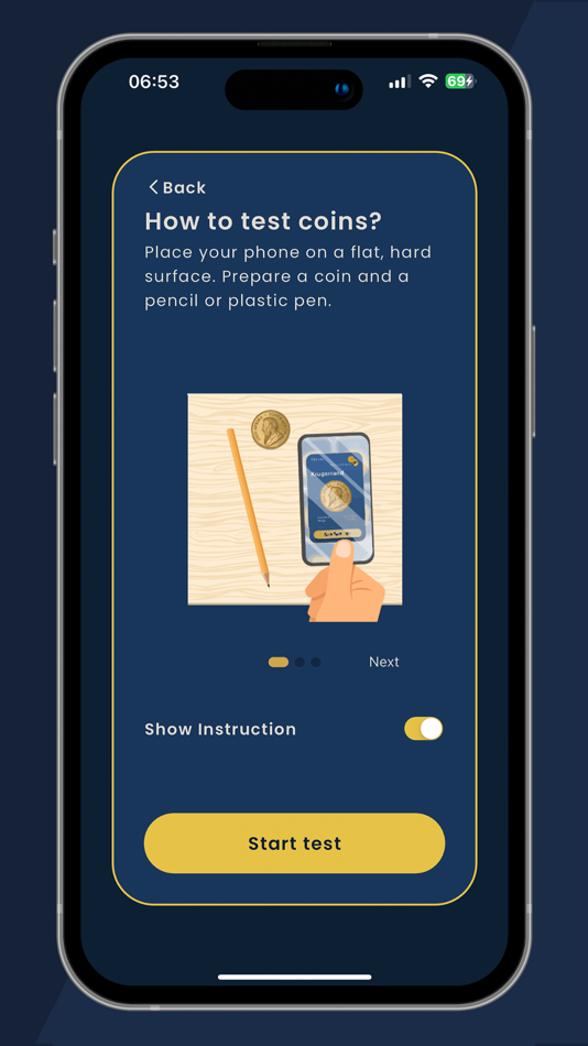 #5. Coin Tester. (iOS) By: Growth & Value
