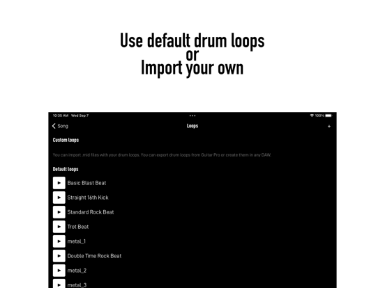 Screenshot #5 pour drumss