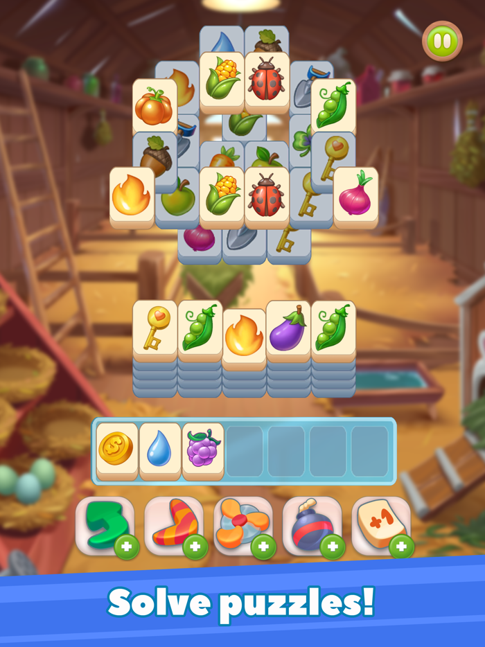 Tile Farm Story Matching Game