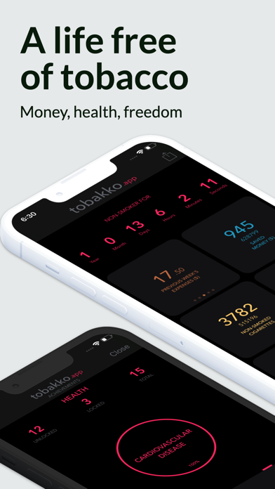 Tobakko: Quit smoking now Screenshot