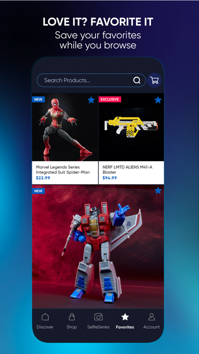 Hasbro Pulse App Screenshot