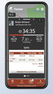 racepenguin timing iphone screenshot 3