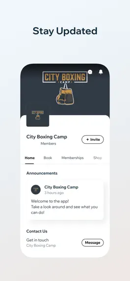 Game screenshot City Boxing Camp apk