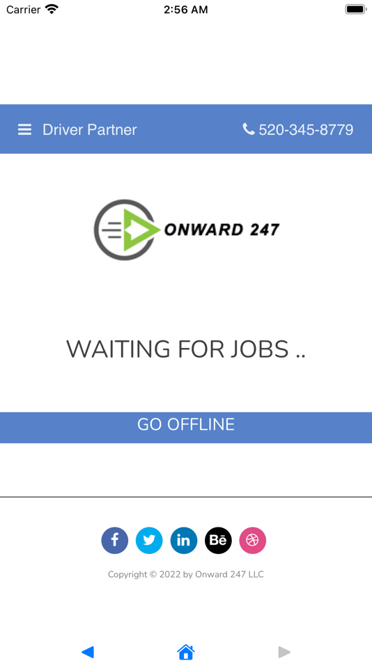 #2. Onward 247 Driver App (iOS) 由: Onward 247, LLC