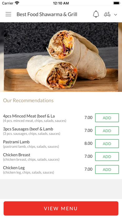 Best Food Shawarma and Grill Screenshot