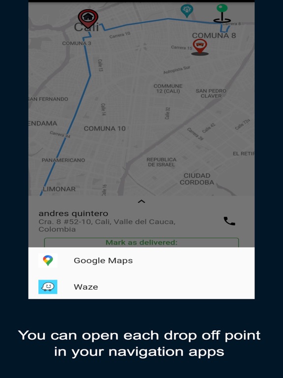 Tirgy Driver iPad screenshot 4 - Productivity app