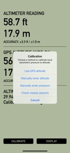 Pro Altimeter - Barometric+GPS screenshot #3 for iPhone