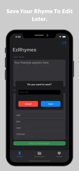 Game screenshot EzRhymes apk