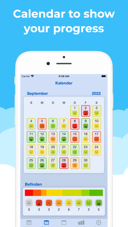 #4. Moody - My Mood Diary (iOS) โดย: Stefan Sturm