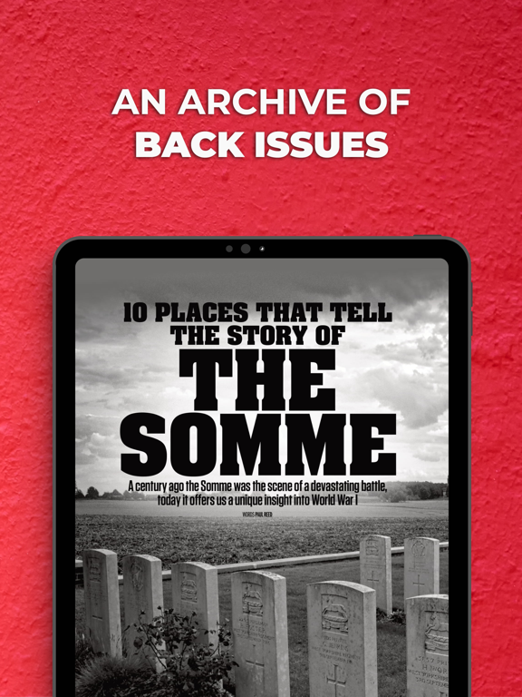 History of War Magazine iPad screenshot 4 - Education app