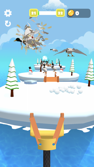 Slingshot 3D - Bird Hunt Screenshot