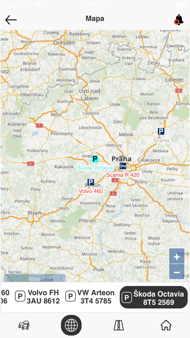 Logiscare track! Screenshot