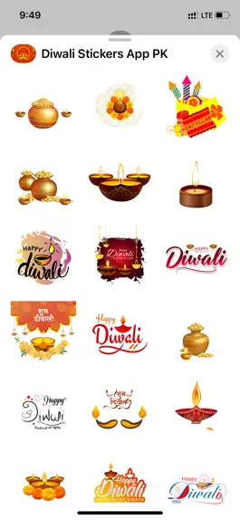 Game screenshot Happy Diwali HD Stickers hack