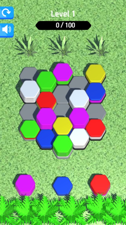 Hexa Color Sort 3D