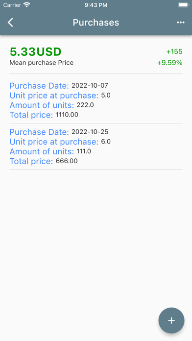 Natural Gas Price Screenshot