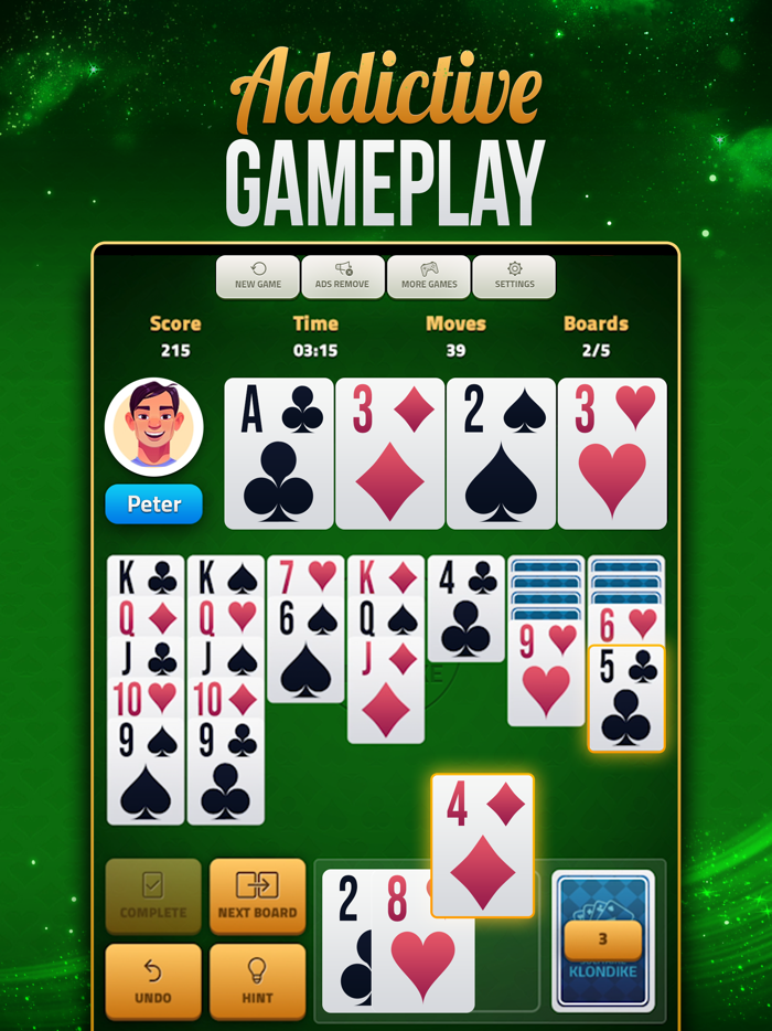 Solitaire Offline - Card Game