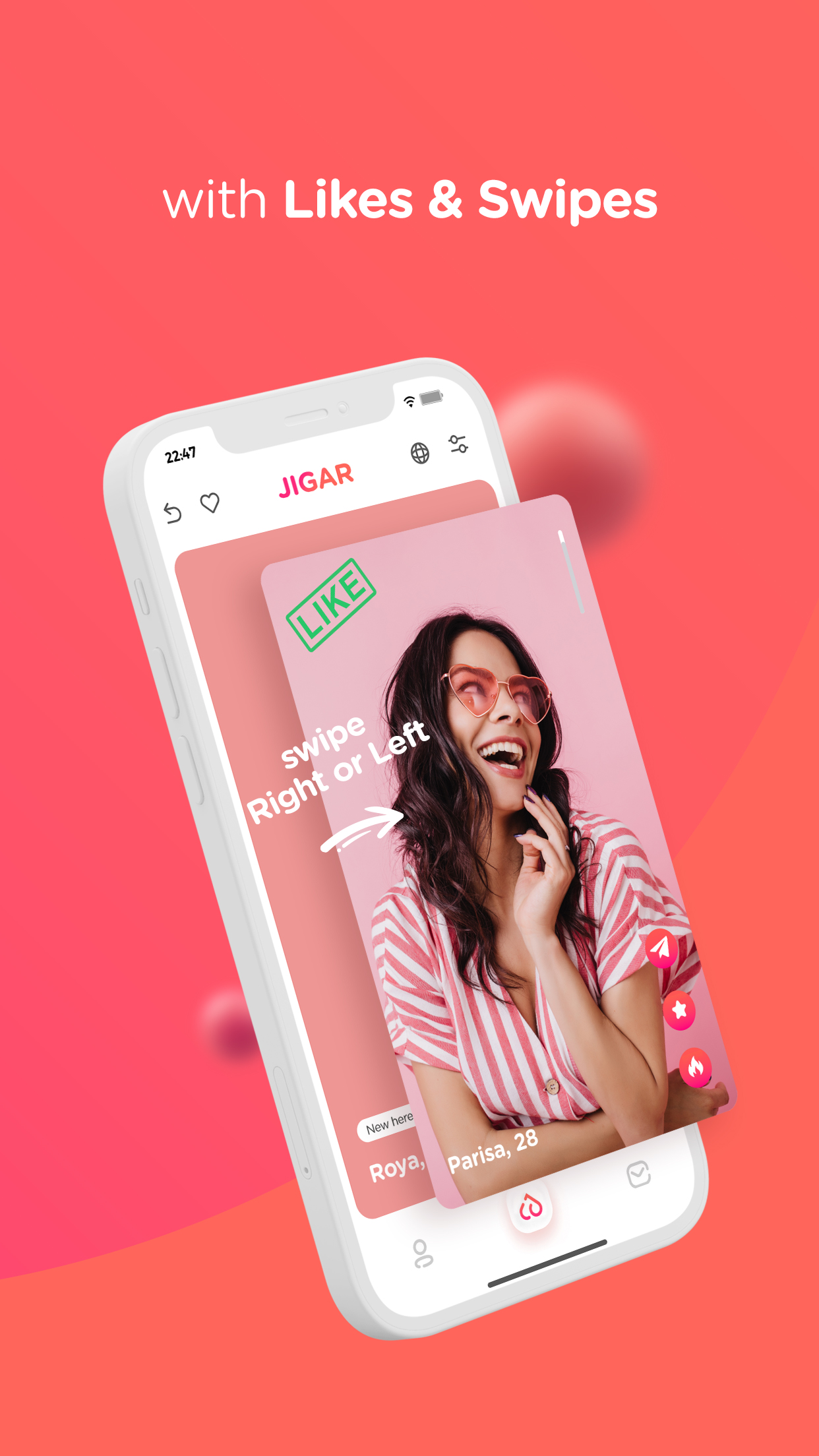 JIGAR Dating App for Persians