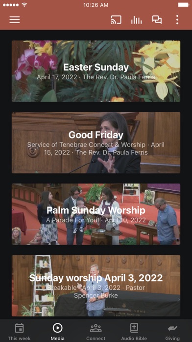 App screenshot