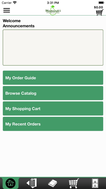 Monteverde's Mobile Ordering