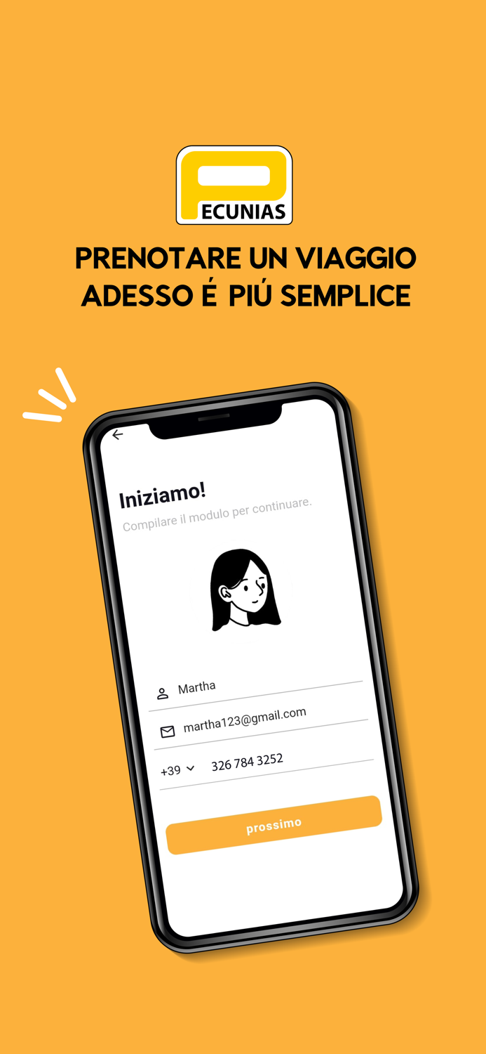 Pecunias - Richiedi una corsa