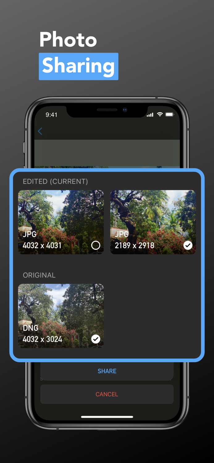 ProCamera - Capture RAW photos