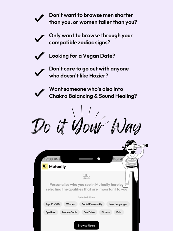 Mutually • Dating for Grownups