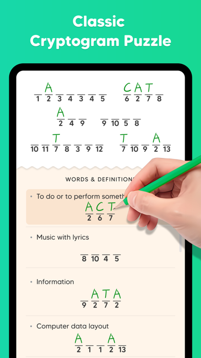 Wordgram: Brain Train Puzzle Screenshot