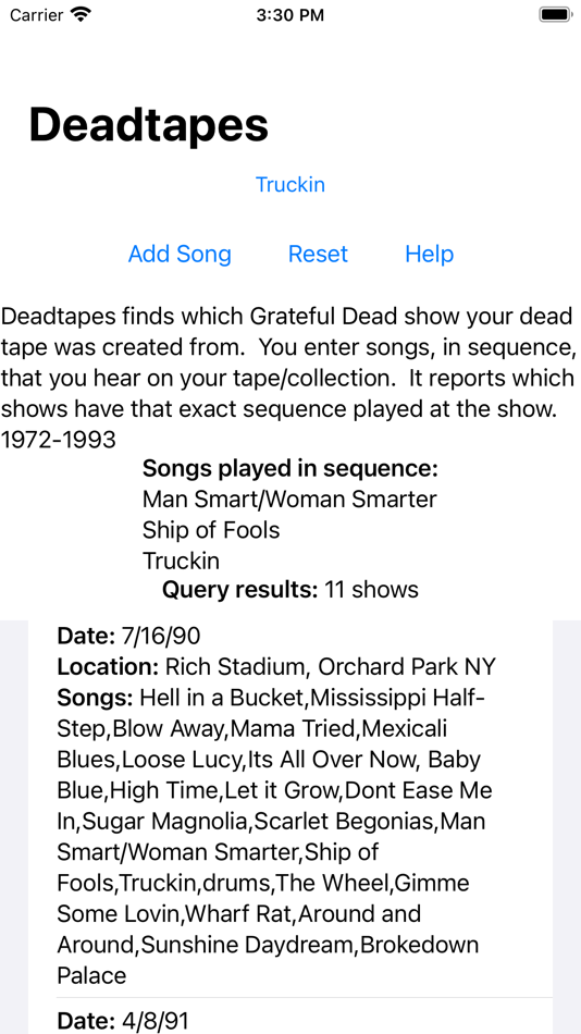 Deadtapes (iOS) By: Thomas Maher
