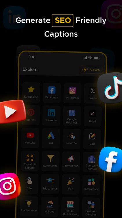 AI Captions Generator Sm# SEO screenshot-5