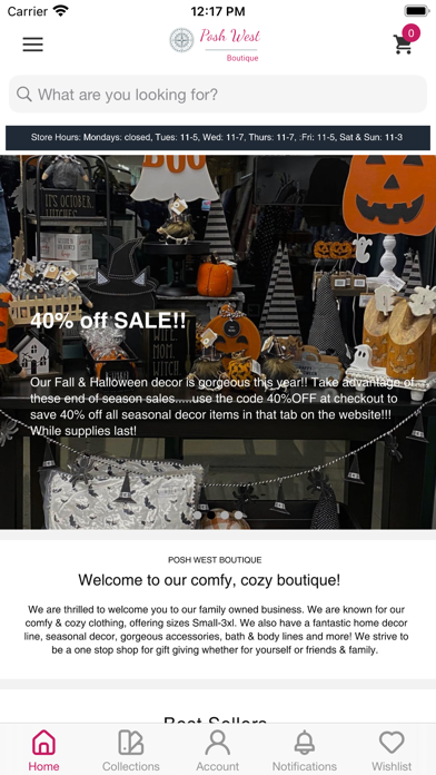 Posh West Boutique Screenshot