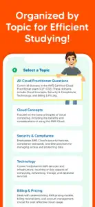 AWS Cloud Practitioner: 2024 screenshot #3 for iPhone