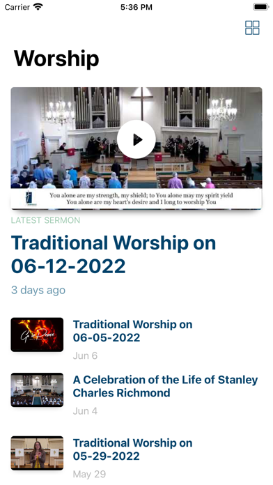 Jamestown UMC NC Screenshot