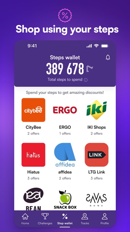 #walk15 – Useful Steps App