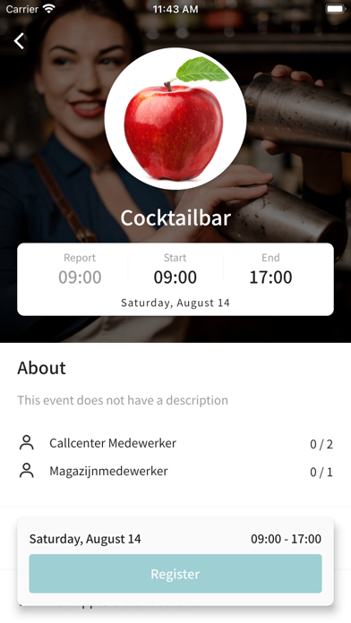 App screenshot