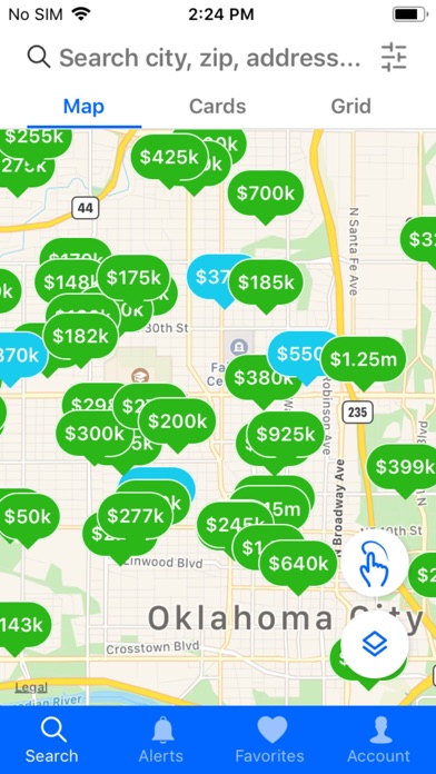 Oklahoma City Real Estate Screenshot