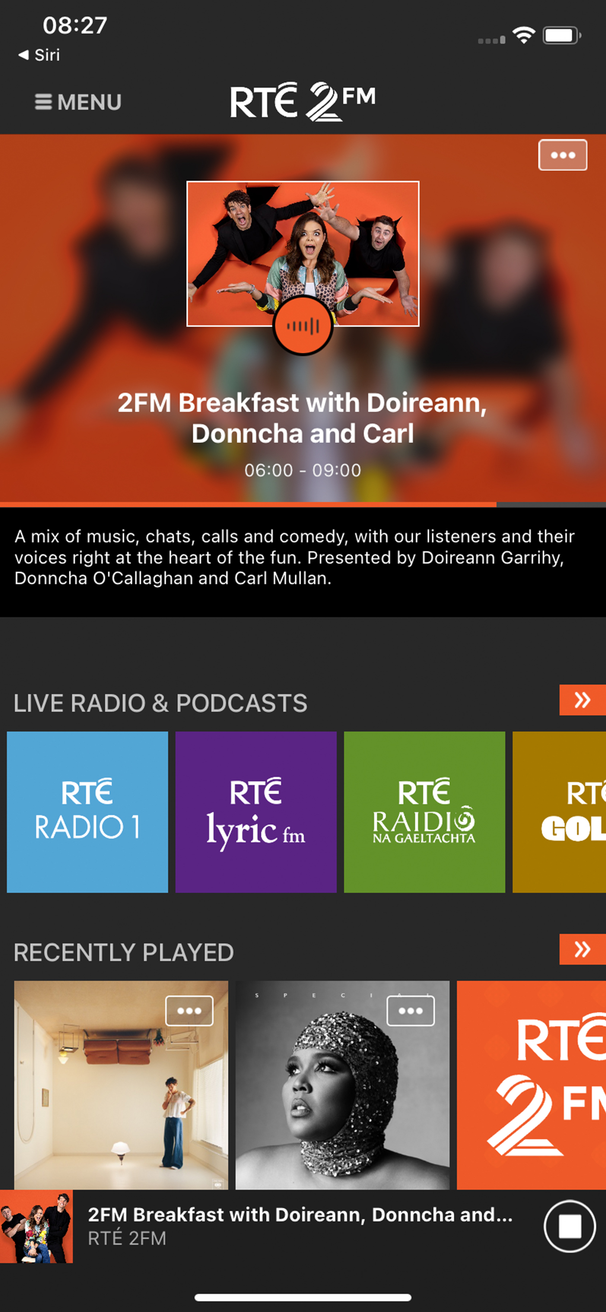 RTÉ Radio Player