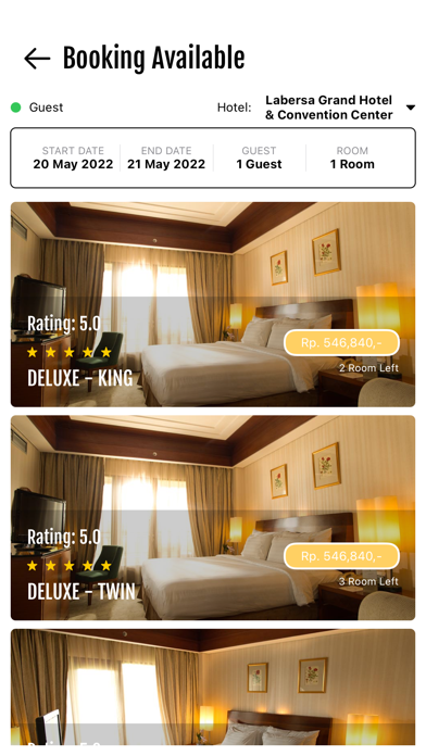 Labersa Grand Hotel Screenshot