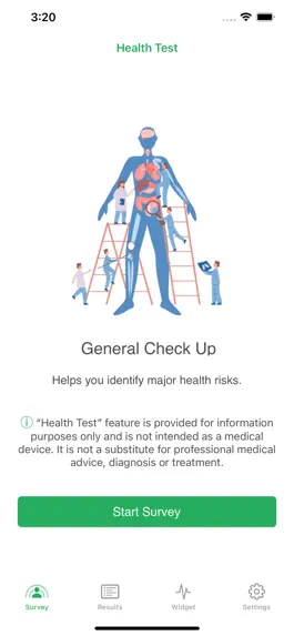 Game screenshot Health Test apk