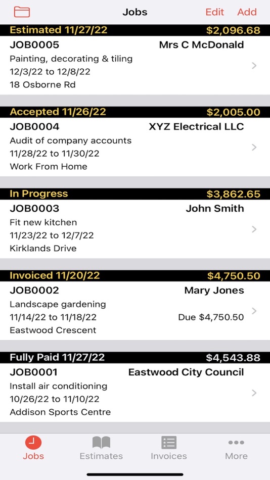 #1. Invoice & Estimate App (iOS) 由: SMC Analysts Ltd