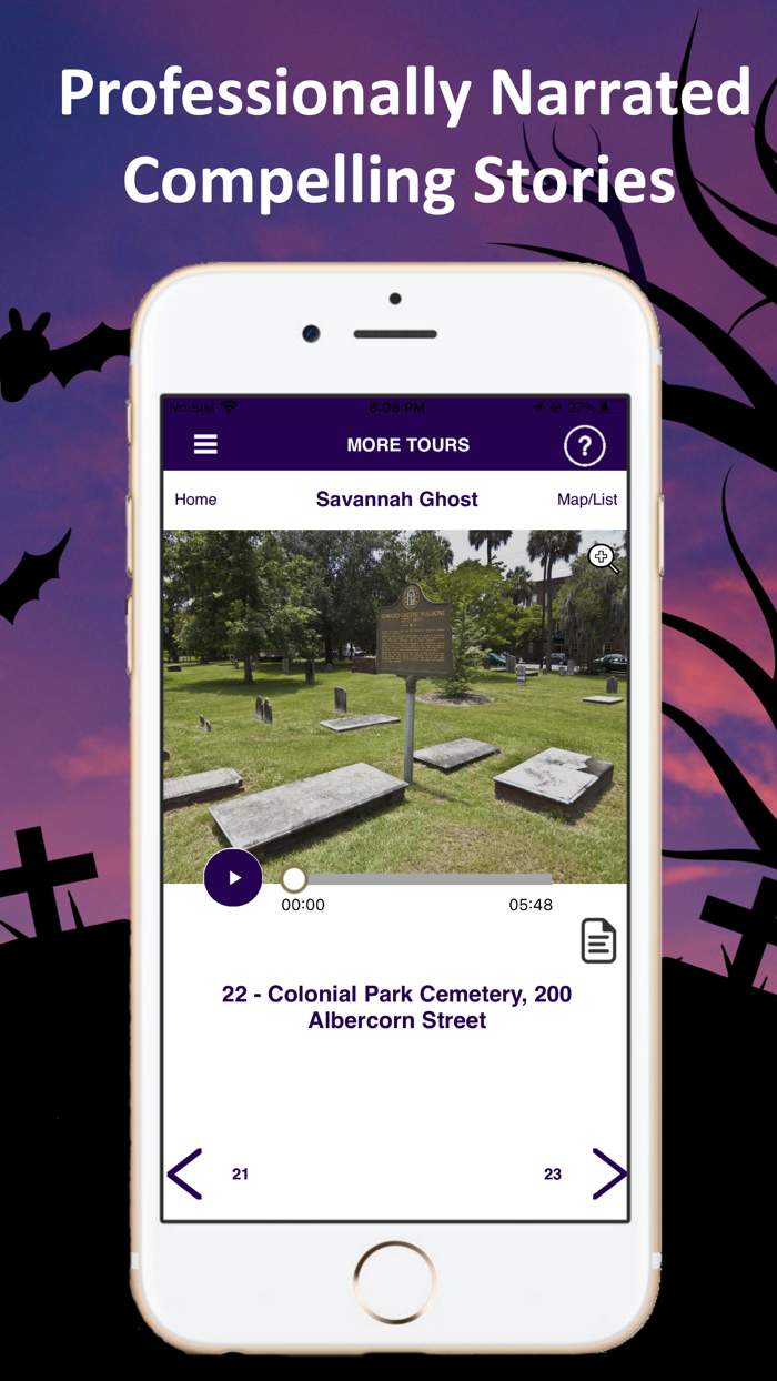 Ghosts of Savannah Tour Guide